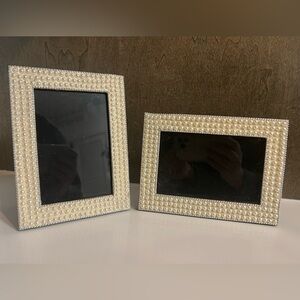 Set of 3 Pearl Picture frames